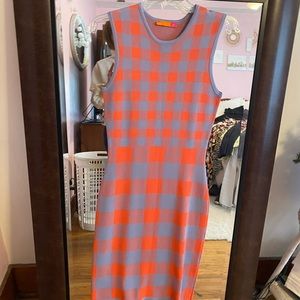 AVA Checkered Dress